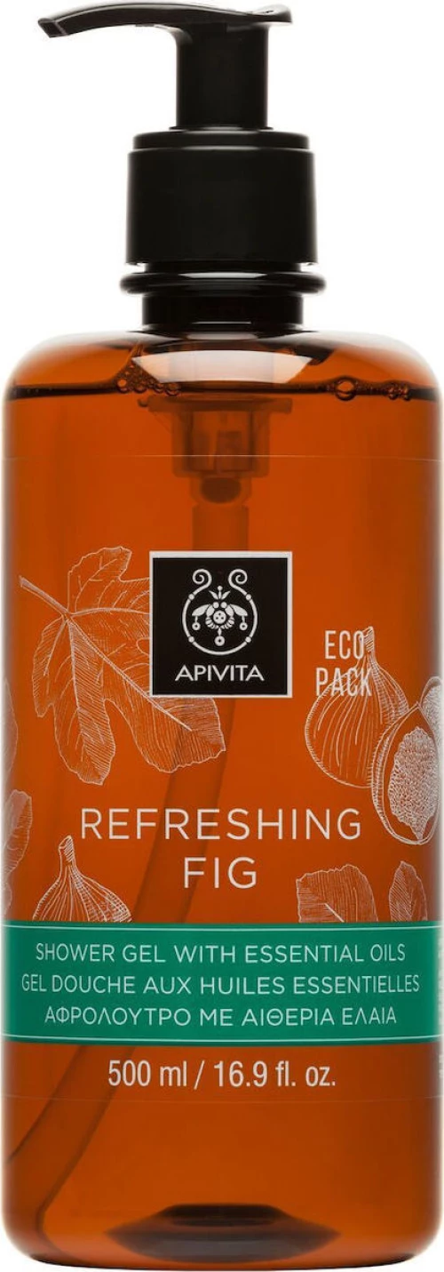 Apivita Refreshing Fig Shower Gel 500ml