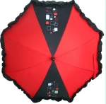 Bebe Stars Umbrella Red