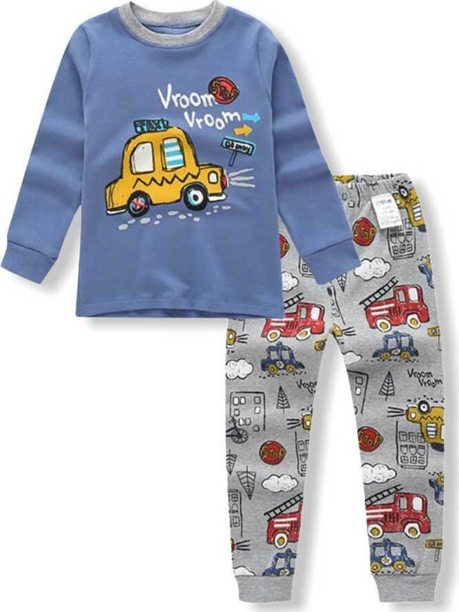 Toddler Boy Set Cars - Blue