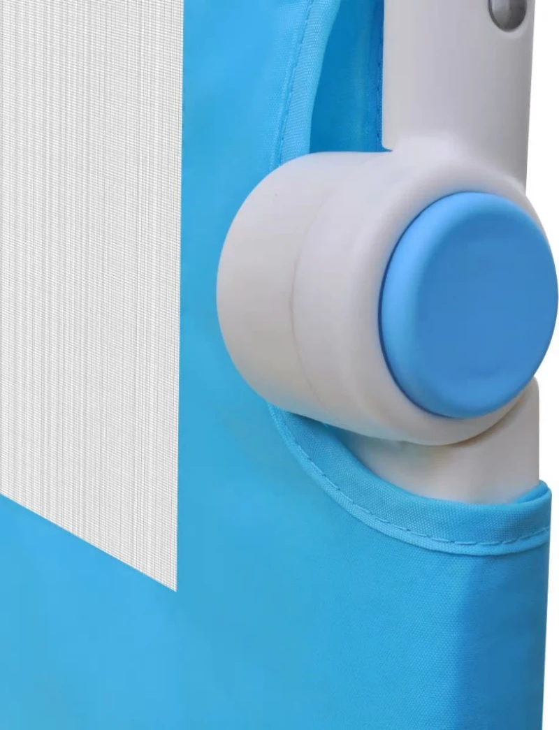 vidaXL Προστατευτικό Κρεβατιού Νηπίου Blue 150x42cm