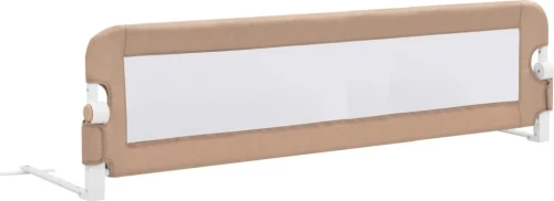 vidaXL Μπάρα Κρεβατιού 150x42cm Taupe 2τμχ