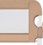 vidaXL Μπάρα Κρεβατιού 150x42cm Taupe 2τμχ