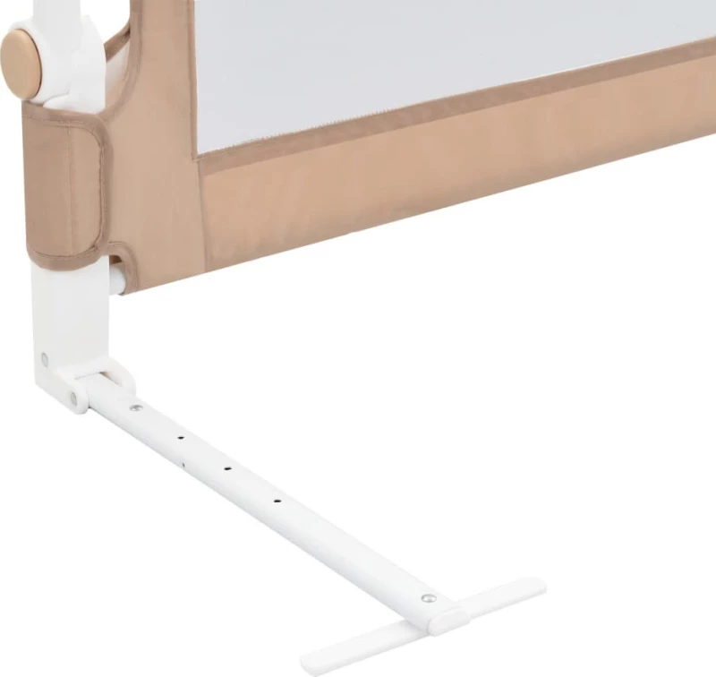 vidaXL Μπάρα Κρεβατιού 150x42cm Taupe 2τμχ
