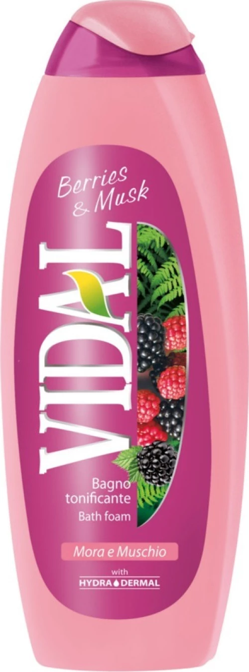 Vidal Berries & Musk Bath Foam 500ml