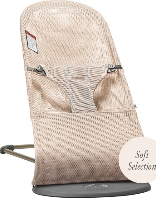 BabyBjorn Bliss Pearly Pink Mesh