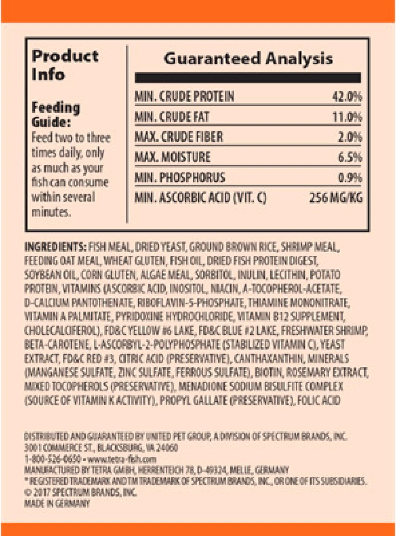 Tetra Goldfish Flakes 100ml
