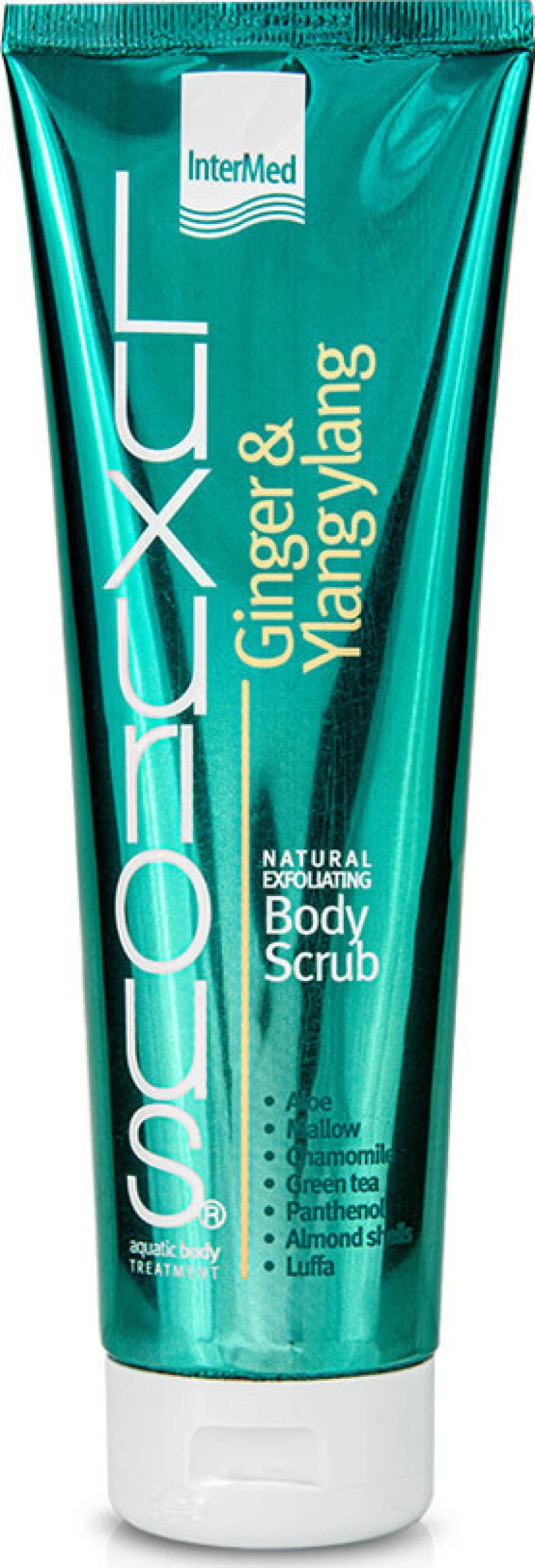 Intermed Luxurious Aquatic Body Natural Exfoliating Body Scrub Ginger & Ylang Ylang 300ml