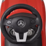 vidaXL Mercedes Benz Foot Powered Red