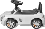 vidaXL Mercedes Benz Foot Powered White