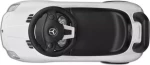 vidaXL Mercedes Benz Foot Powered White