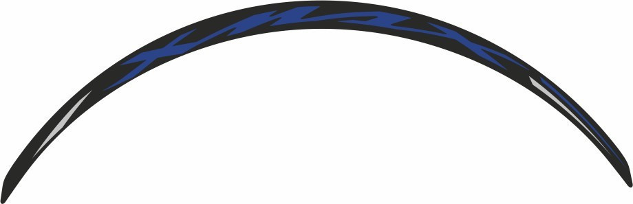 ΑΥΤΟΚΟΛΛΗΤΟ ΤΡΟΧΩΝ STRIP BLUE DCW54P ΓΙΑ YAMAHA XMAX| PRINT