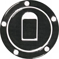 Lampa Αυτοκόλλητο Τάπας Ρεζερβουάρ Carbon - Kawasaki