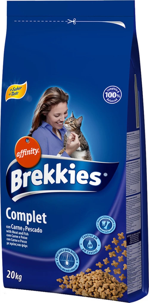 Brekkies Adult - Complete Με Κρέας και Ψάρι 15kg