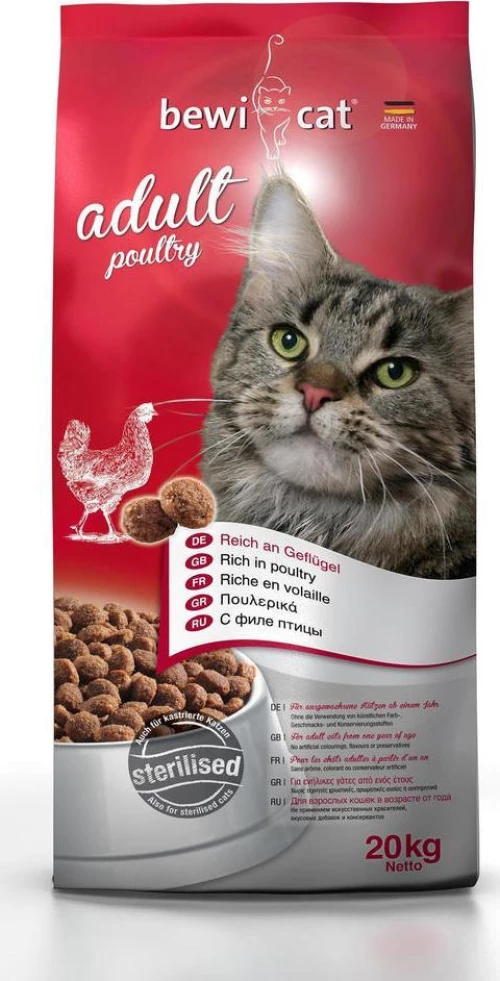 Bewi Cat Adult Poultry Sterilised 20kg