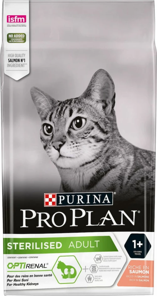 Purina Sterilised Adult Optirenal Σολομός 3kg