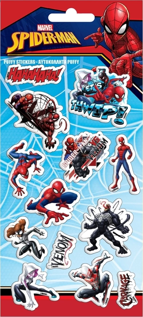 Διακάκης Αυτοκόλλητα Puffy Spiderman