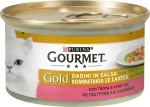 Purina Gourmet Gold Πέστροφα/Λαχανικά 85gr 24τμχ