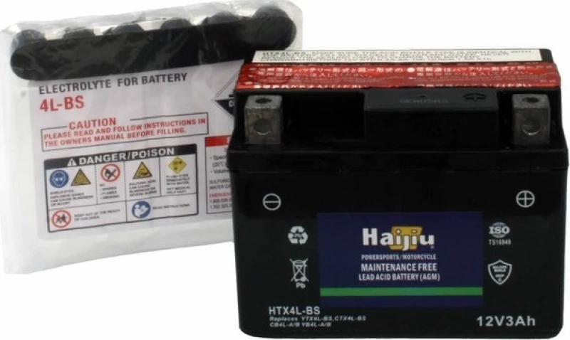 HaiJiu 3Ah ( HTX4L-BS / YTX4L-BS )