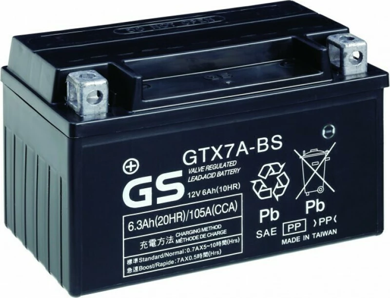 GS 6Ah ( GTX7A-BS / YTX7A-BS )