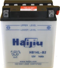 Μπαταρία Μοτοσυκλέτας Haijiu Hb14L-B2 12V 14Ah
