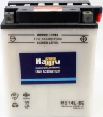 Μπαταρία Μοτοσυκλέτας Haijiu Hb14L-B2 12V 14Ah