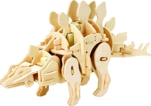 Robotime Ξύλινο 3D Puzzle Mini Stegosaurus D440 (Robotime)