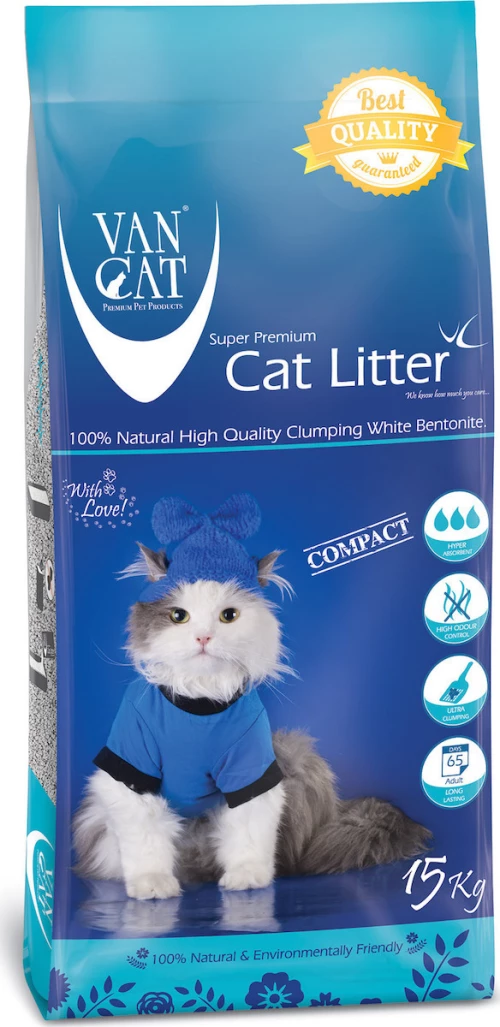 Van Cat Natural Clumping 15kg