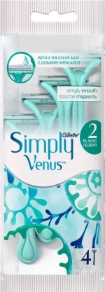 Gillette Simply Venus Γυναίκες Μιας Χρήσης 2 Λεπίδες 4τμχ