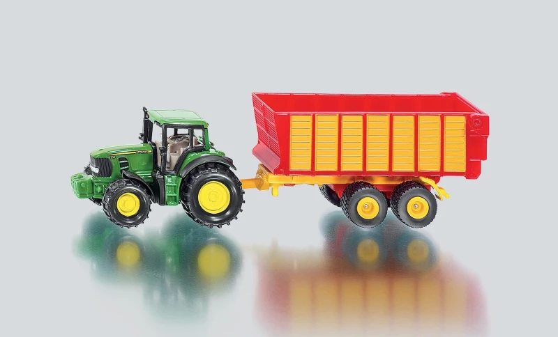 Siku John Deere με Καρότσα