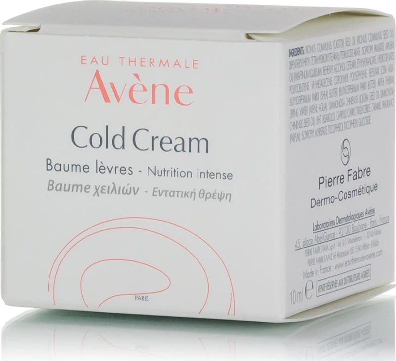 Avene Cold Cream Baume Levres Pot
