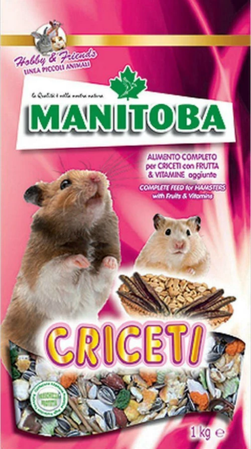 Manitoba Criceti Τροφή για Χάμστερ 1000gr