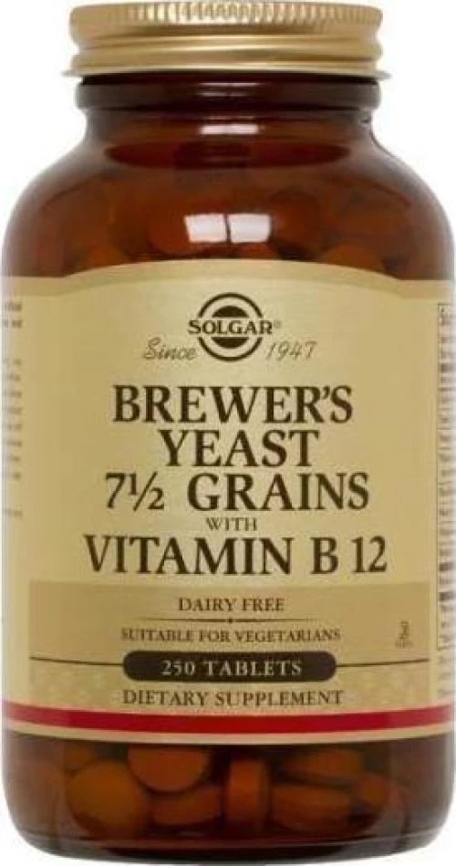 Solgar Brewer's Yeast Tabs 250 ταμπλέτες