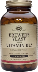 Solgar Brewer's Yeast Tabs 250 ταμπλέτες