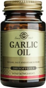 Solgar Garlic Oil 100 μαλακές κάψουλες