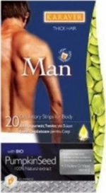 Karaver Man Thick Hair Strips 20τμχ