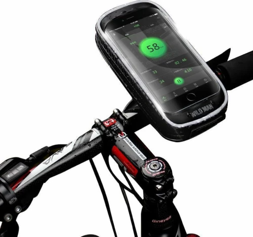 Βάση Στήριξης Ποδηλάτου Wildman Hardpouch Universal Bike Holder ''Xxs'' Μαύρο