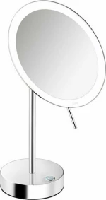 Sanco Επικαθήμενος Καθρέπτης Μεγεθυντικός με Led Chrome A3-MRLED-903