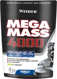 Weider Mega Mass 4000 4000gr Vanilla