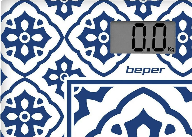 Beper P303BIP001 Ψηφιακή Ζυγαριά Μπάνιου έως 180Kg από Γυαλί