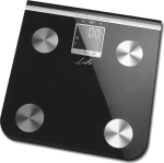 Life Shape Body Fat Scale,Black Glass Surface Life