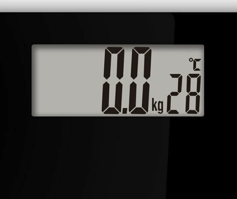 Life YOGA Body Fat Scale Glass Surface Black 221-0180