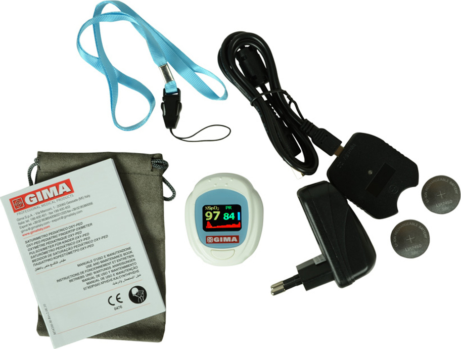 Gima Oxy Pediatric Colour Finger Oximeter