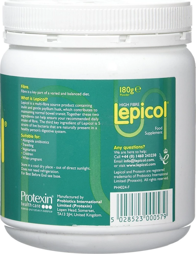 Protexin Protexin Lepicol Πρεβιοτικά για Καλή Εντερική Λειτουργία, 180g