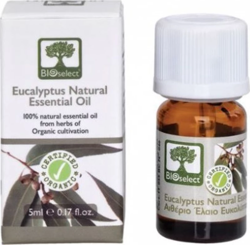 Bioselect Organics Αιθέριο Έλαιο Ευκάλυπτος 5ml