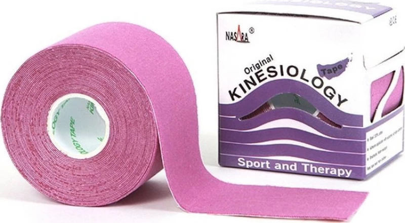 Nasara Tape Κινησιοθεραπείας 5cm x 5m Μωβ
