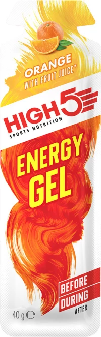High5 Energy Gel 40gr Πορτοκάλι