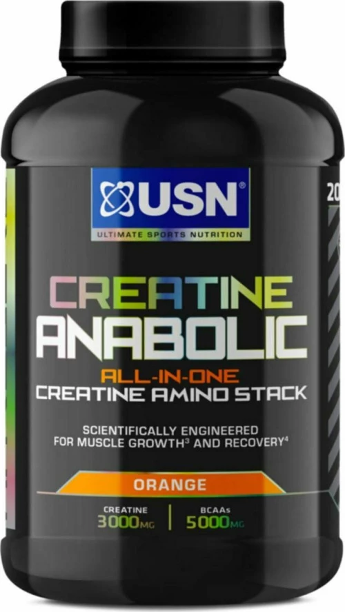 USN Creatine Anabolic 900gr Πορτοκάλι