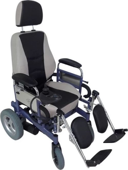 Mobiak Reclining Comfort Ηλεκτροκίνητο Αναπηρικό Αμαξίδιο Μαύρο – Μπεζ 0809242