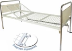 Alfa Care Νοσοκομειακή Κλίνη Μονόσπαστη Με Ρόδες AC-400W