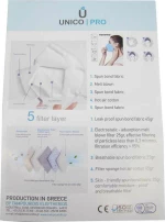 Unico Pro CE 2198 FFP2 NR 5 Filter Layer Protective Mask Σάπιο Μήλο 1τμχ